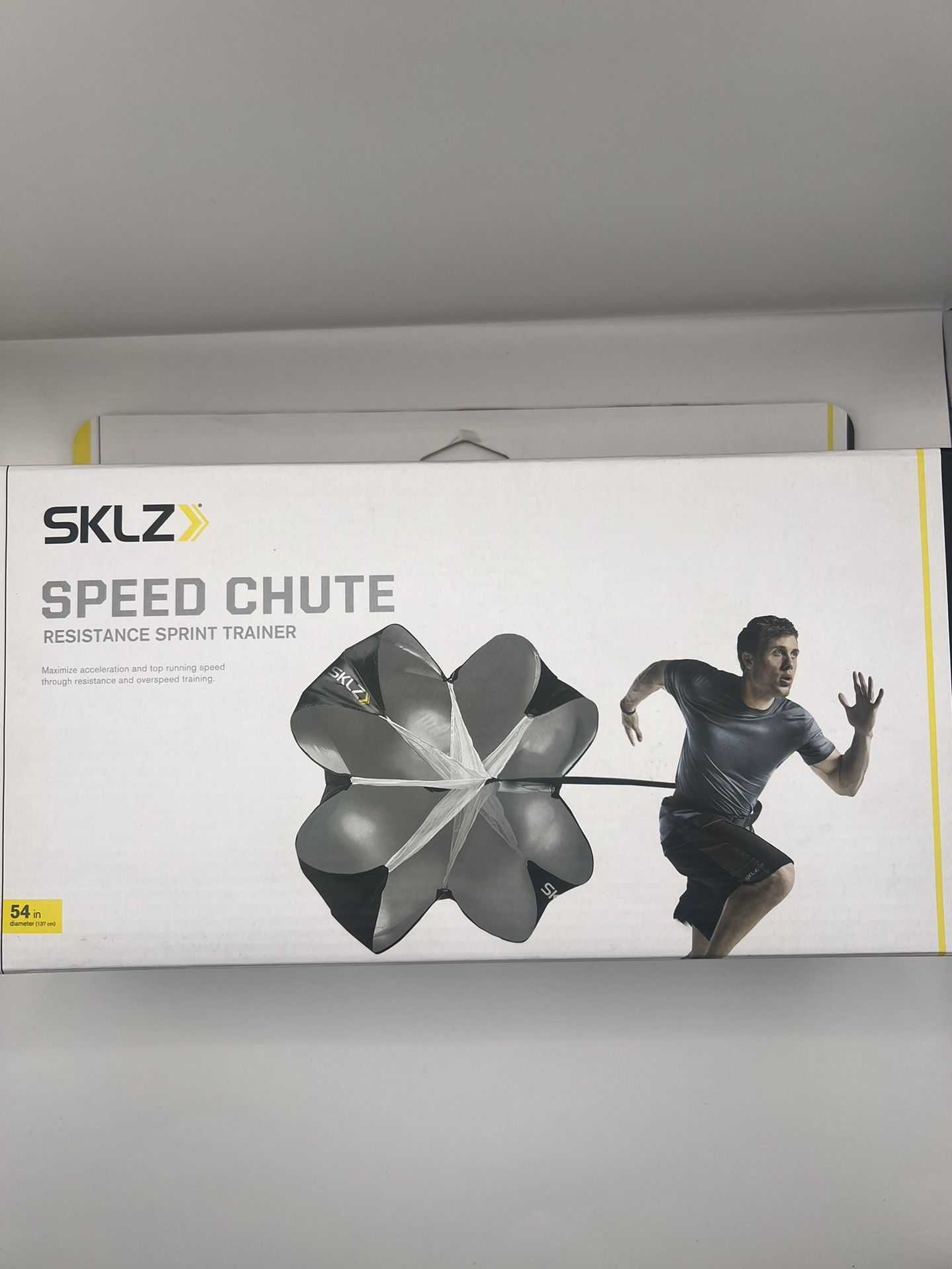 SKLZ Speed Chute 54" Resistance Sprint Trainer For Speed & Acceleration