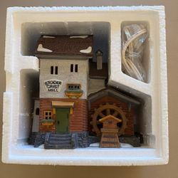 Dept 56 - Alpine Village Series “Stoder Grist Mill”