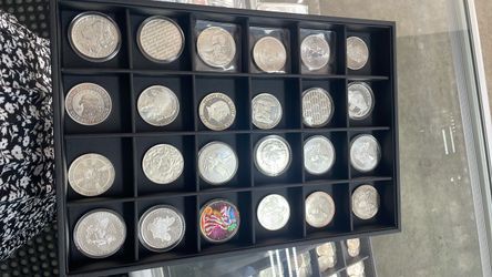 1oz silver bars
