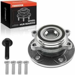 A-Premium Front or Rear Wheel Bearing and Hub Assembly Compatible with Volkswagen & Audi - 2006