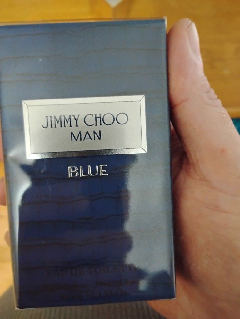 Jimmy Choo Man Blue Men's Cologne New Never Used