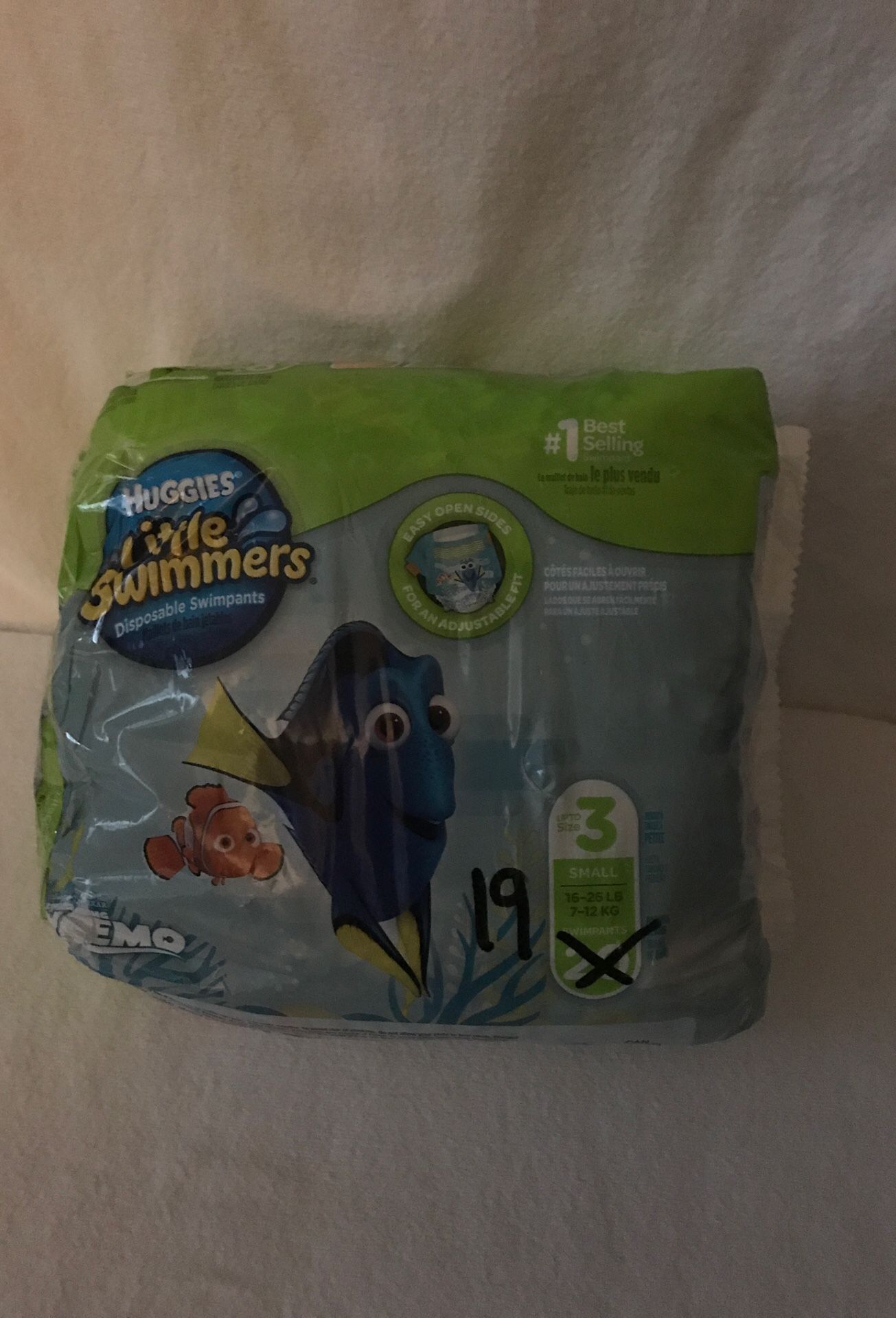Huggies Little Swimmers Size 3, Count19.
