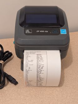 Zebra Thermal Printer