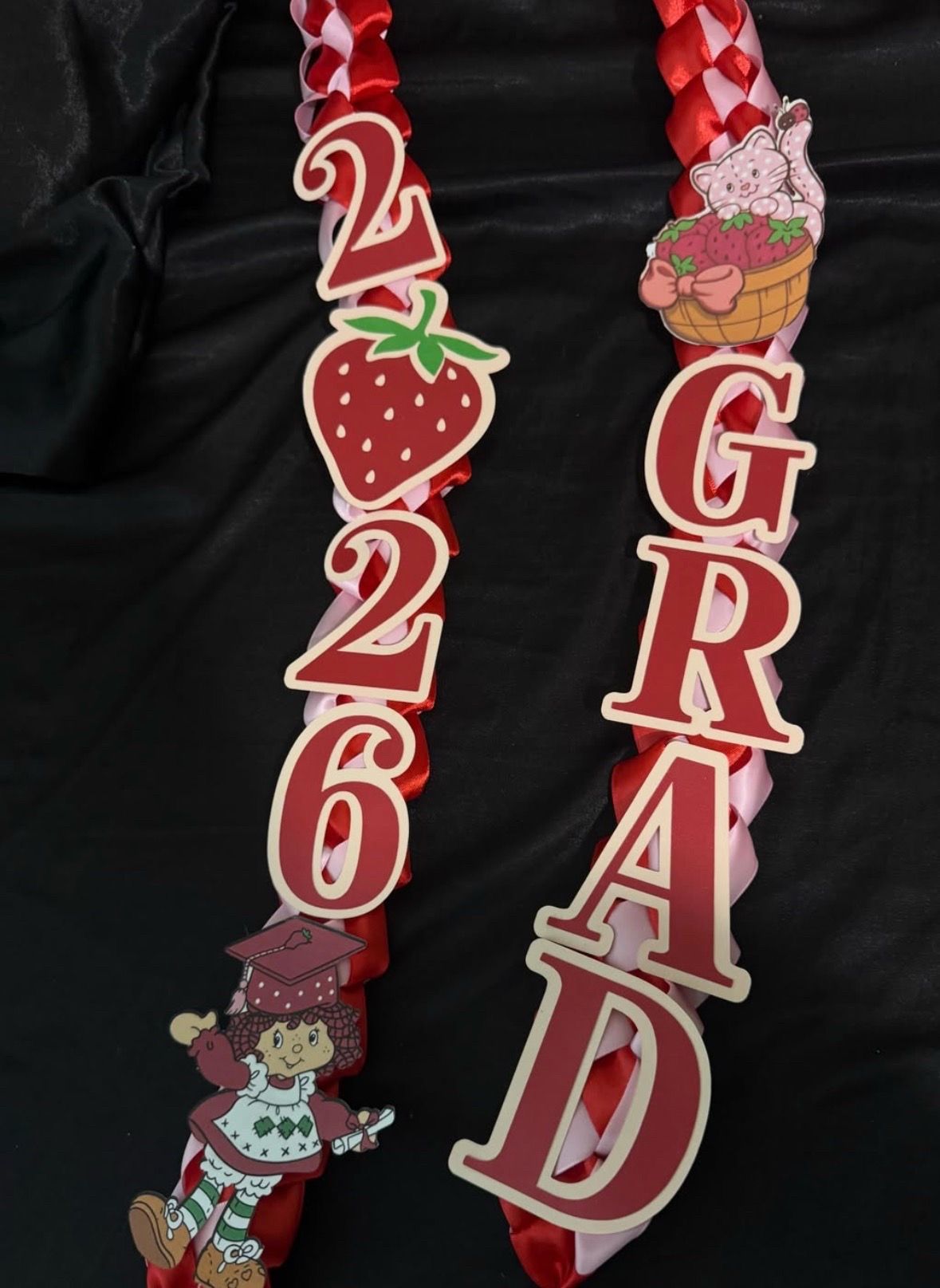 Strawberry shortcake lei
