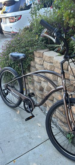 ELECTRA 7 SPEED W/CHOCOLATE COLOR 26” Wheels Ready To Ride