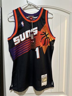 Brand New Anfernee Penny Hardaway Phoenix Suns Black Throwback Mitchell & Ness 1999-00 Jersey Men’s Size Medium