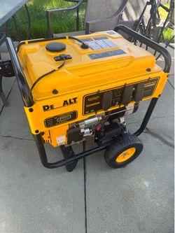 Dewalt 8000 watts generator