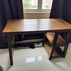 Wooden Desk With Or Without Chair
