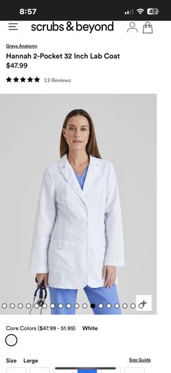 New Greys Anatomy Lab Coat.
