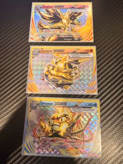 Pokémon break card trio