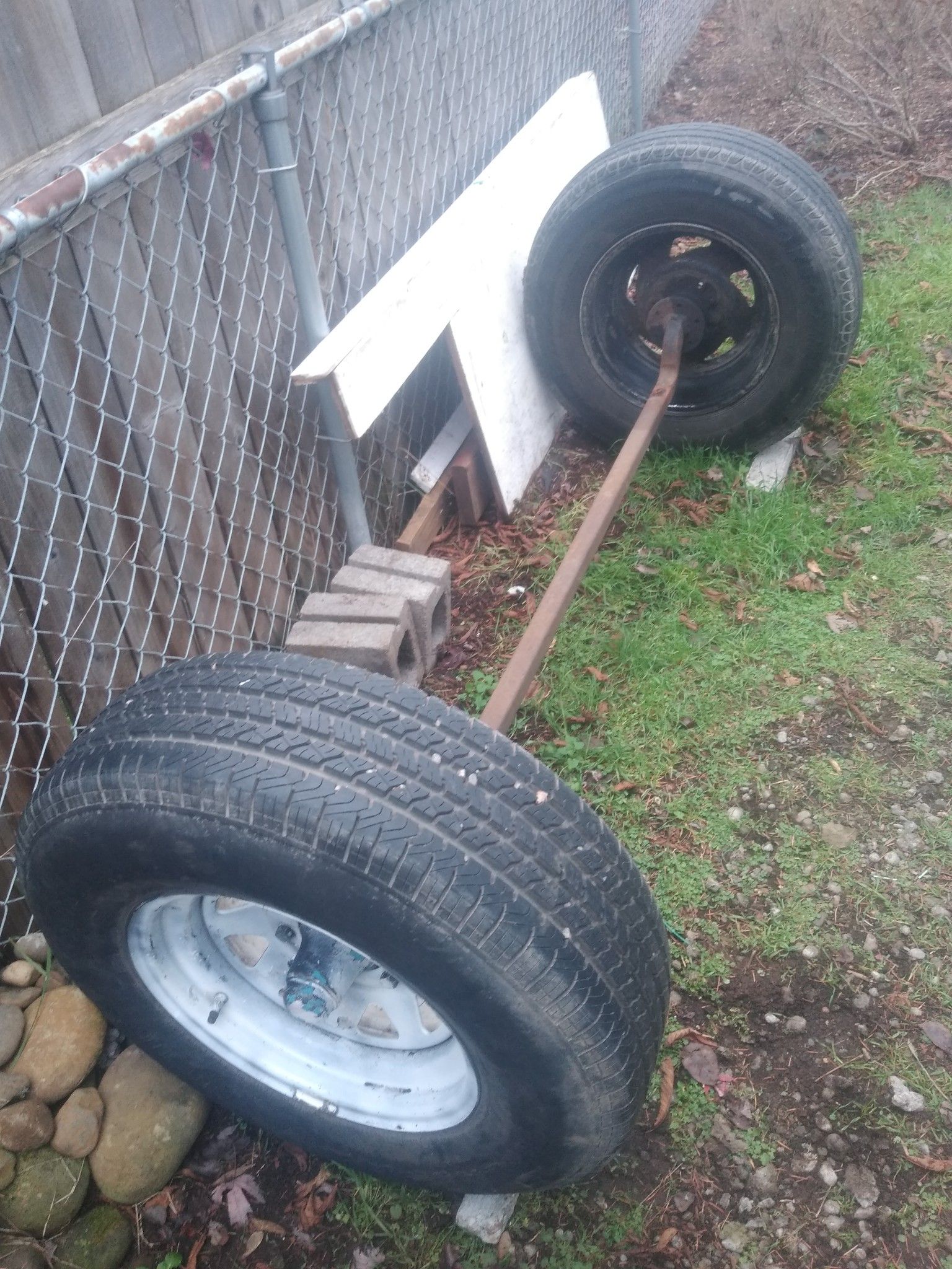 Trailer axle