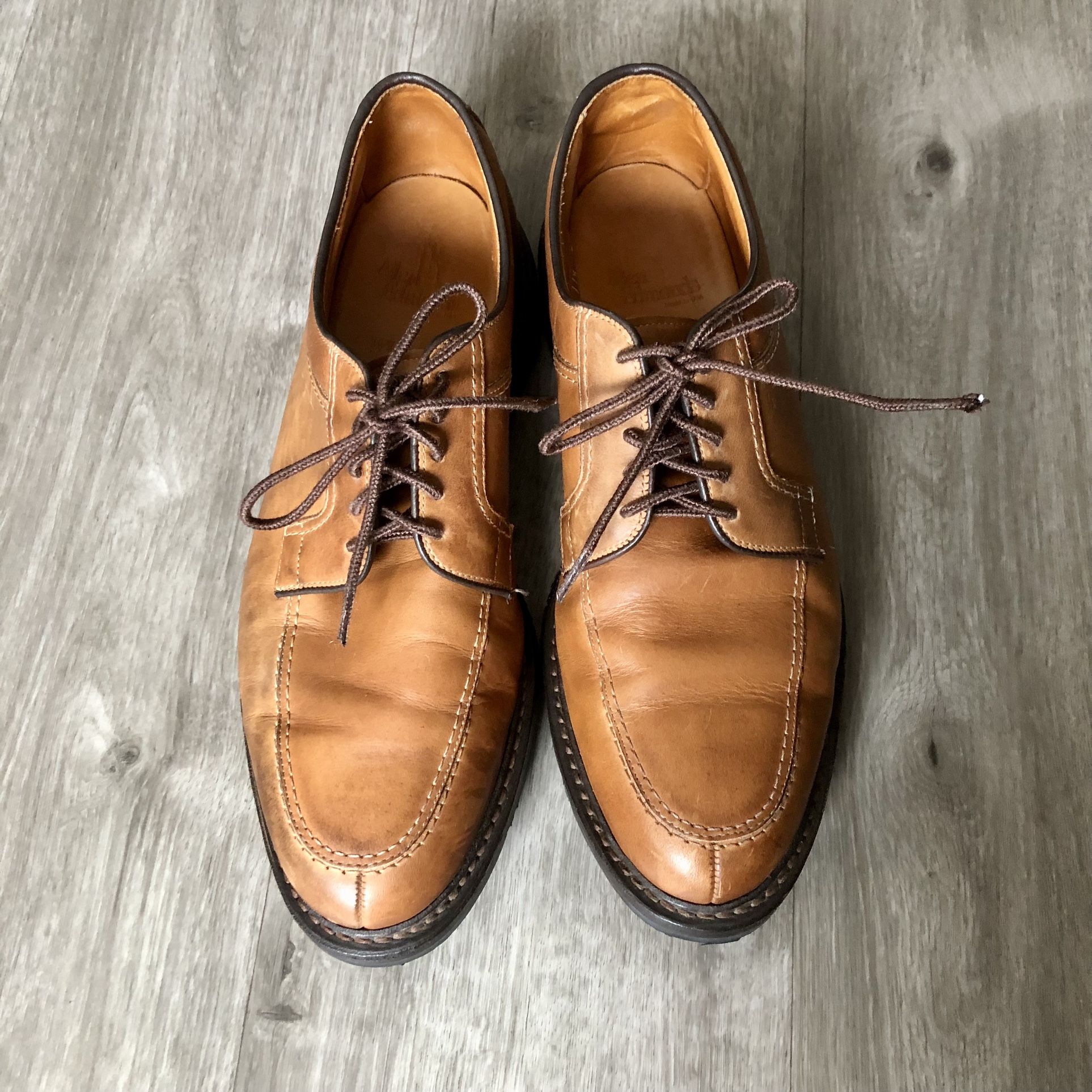 Allen Edmonds- wilbert Mens leather dress shoes Allen Edmonds Mens Wilbert Leather Lace Up Dress Shoes Sz  main image 2