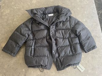 Belenciaga Puffer Jacket With Hood Attachment