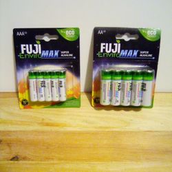 Fuji AA or AAA 10 Pack Batteries $5 Each Pack