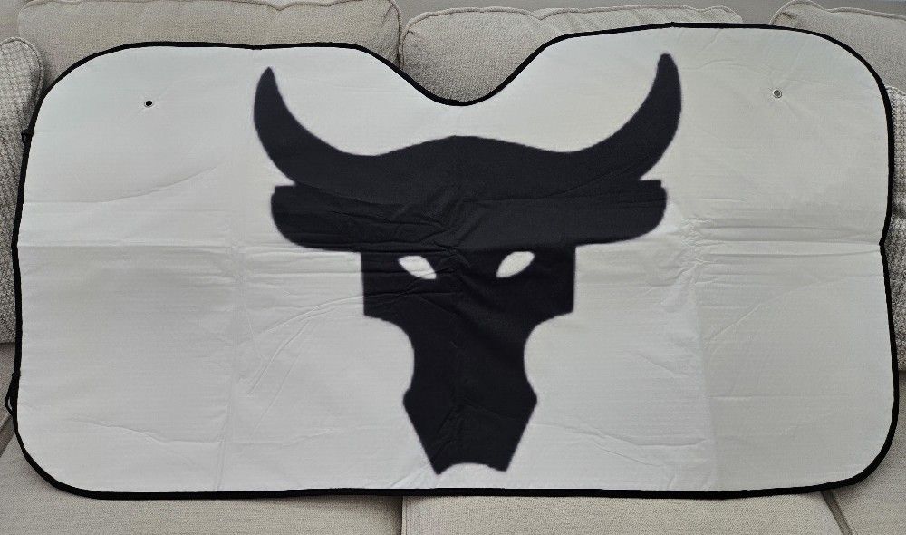 Project Rock Logo Sun Shade (read description)
