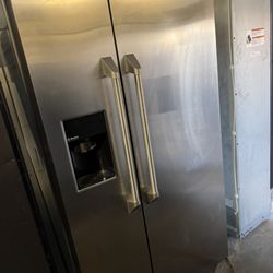 42”GE MONOGRAM SIDE BY SIDE 