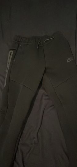 Nike Tech Kids Fleece Joggers Black Size Medium