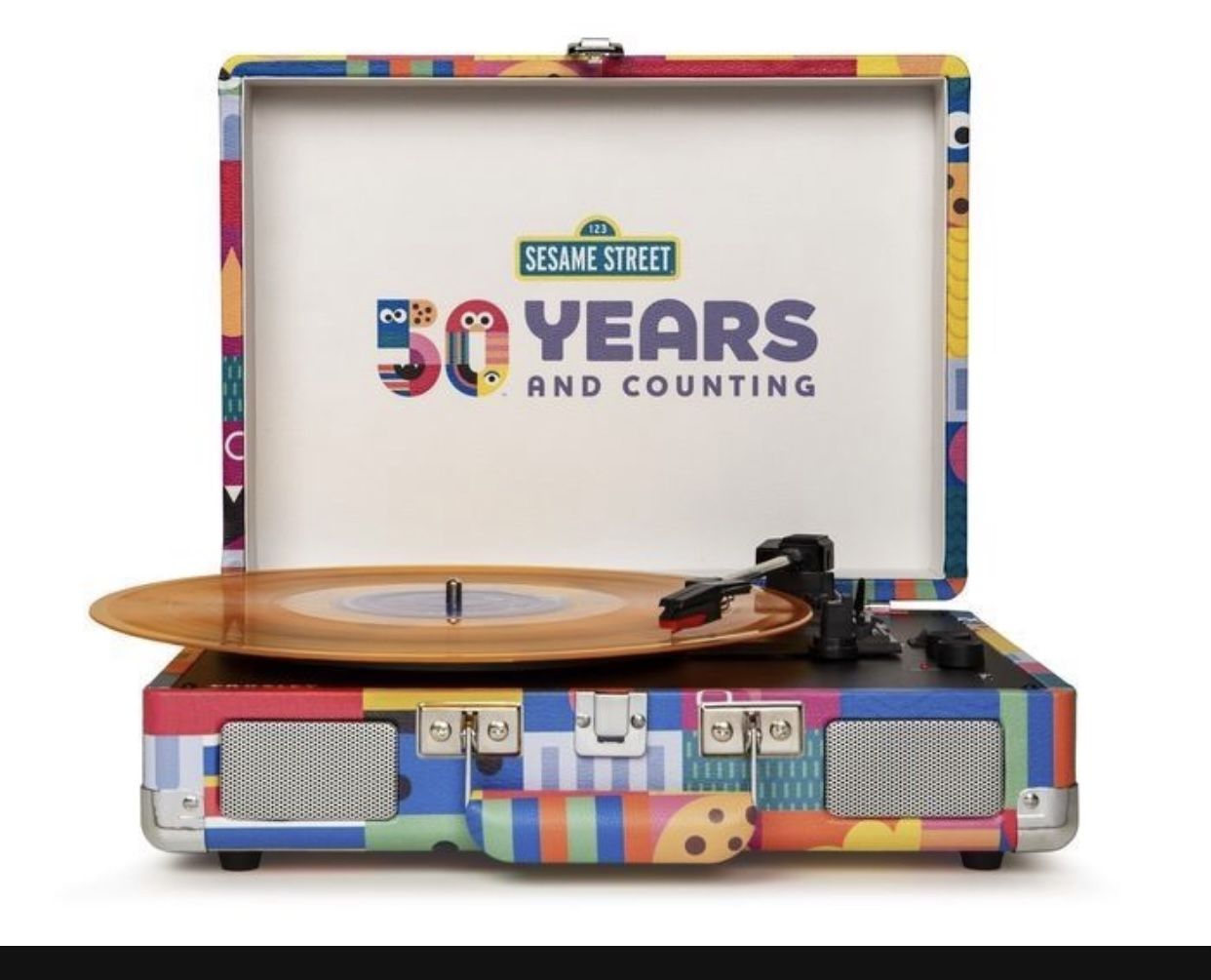 SESAME STREET CROSLEY VINYL RECORD PLAYER