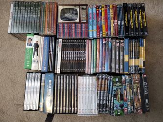 100's Of Dvds And Blu Rays