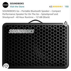 Soundboks Bluetooth Speaker 