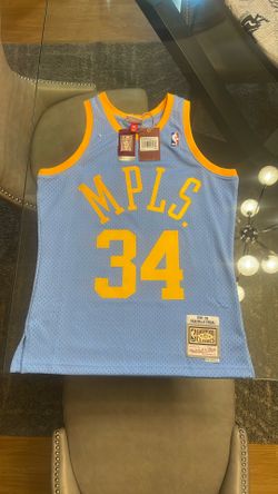 Shaquille O’Neal 2001-02 Minneapolis Lakers Throwback HWC Swingman Jersey Medium