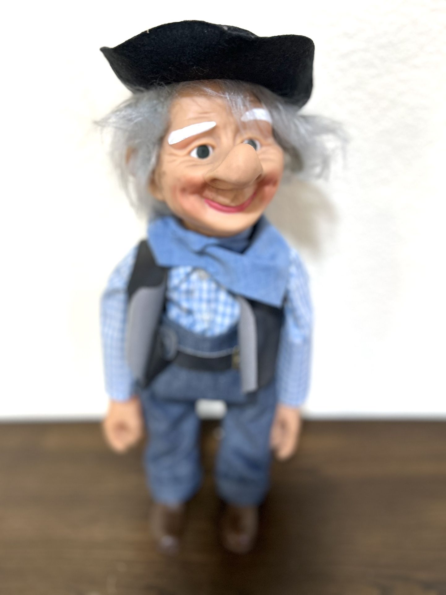 Old Man Porcelain Doll  Vintage 