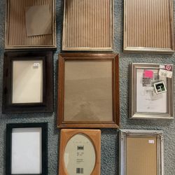 Assorted picture frames for sale