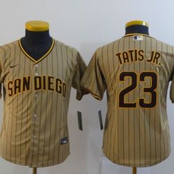 YOUTH SAN DIEGO PADRES STITCHED BASEBALL JERSEY