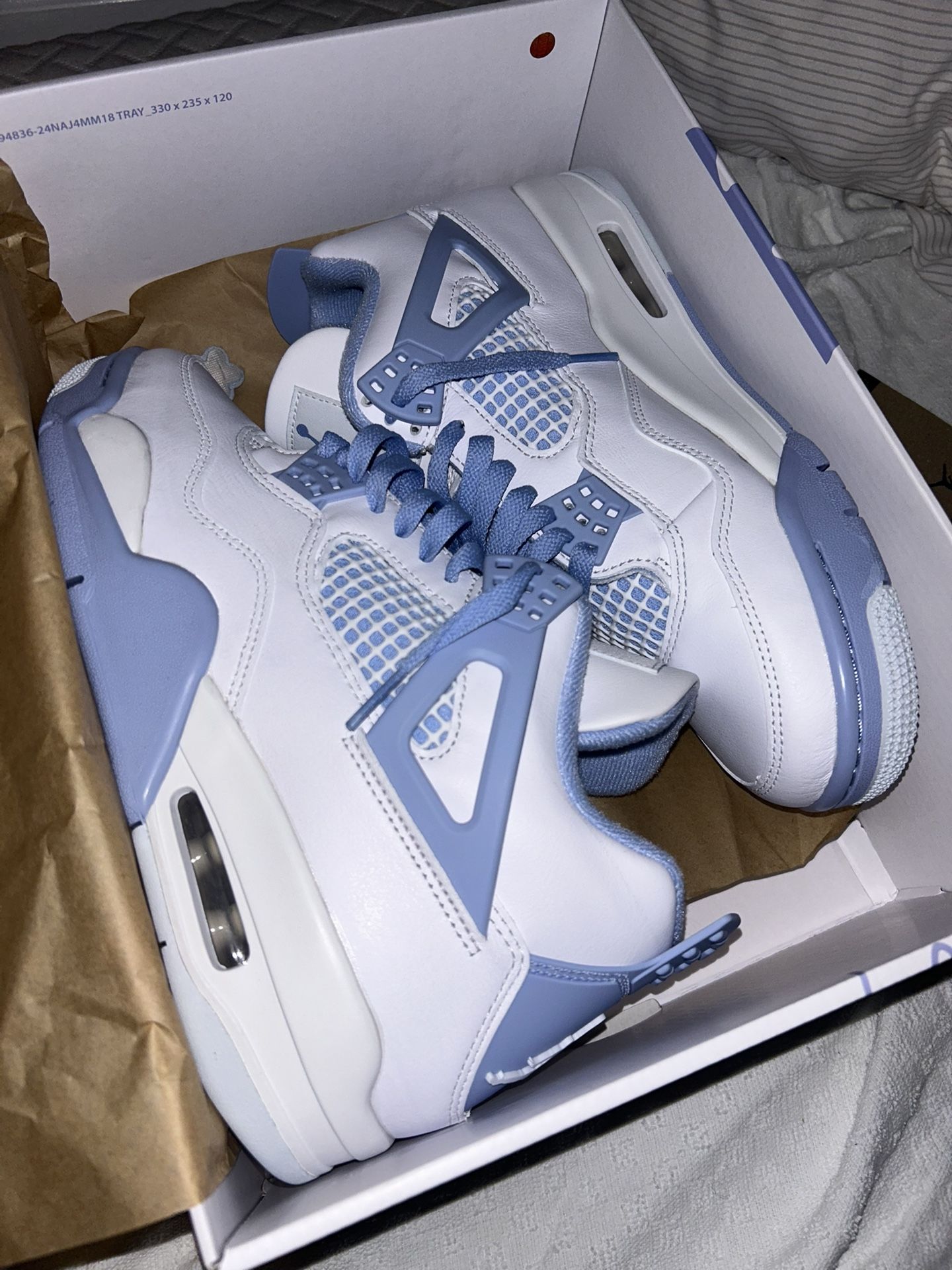 Forget Me Not Jordan 4s