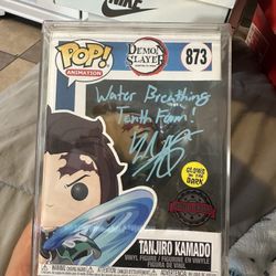 Tanjiro Signed Funko Pop