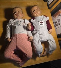 Twin Reborn Baby Lot