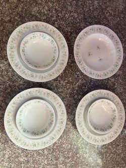 Vintage 7 Pieces Johann Haviland Forever Spring Fine China Set