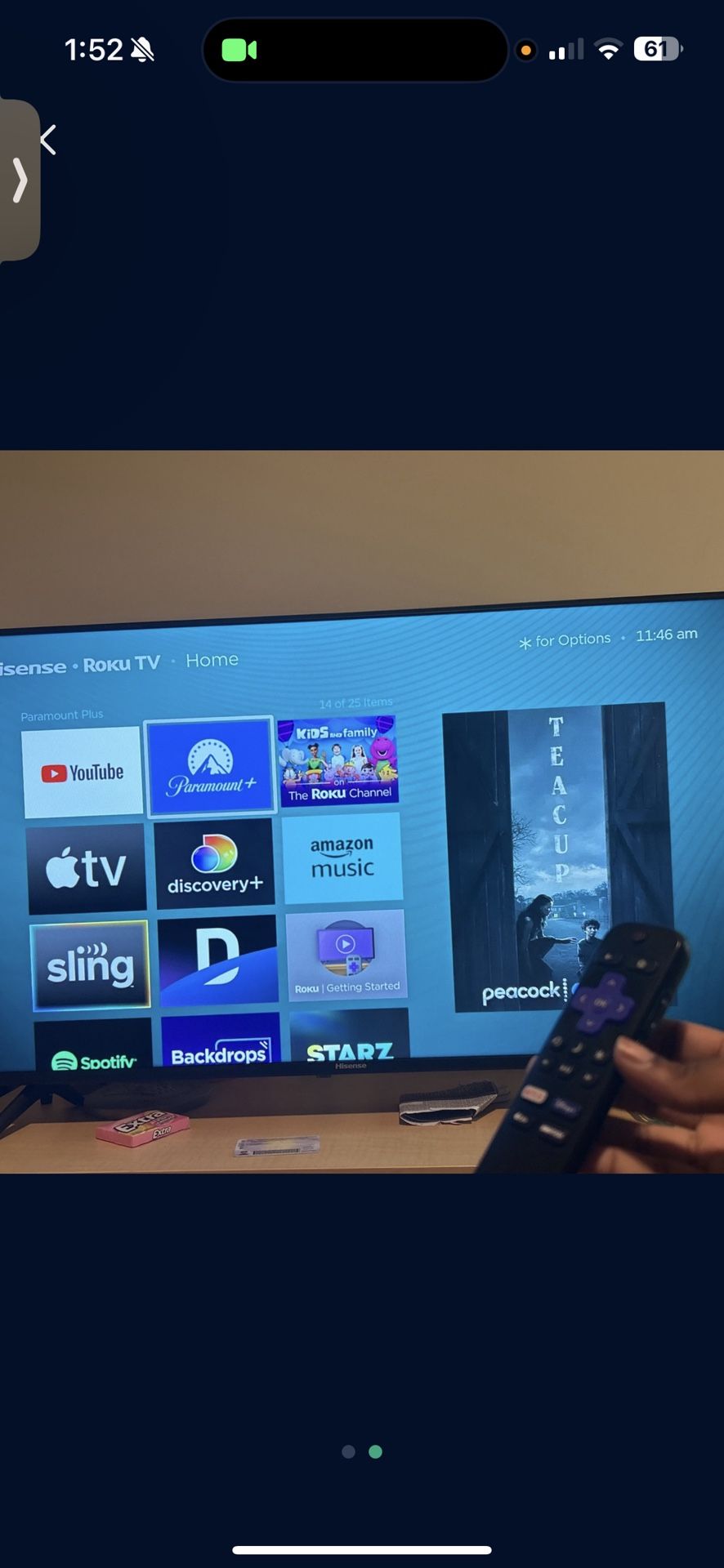 42” Inch Roku Tv