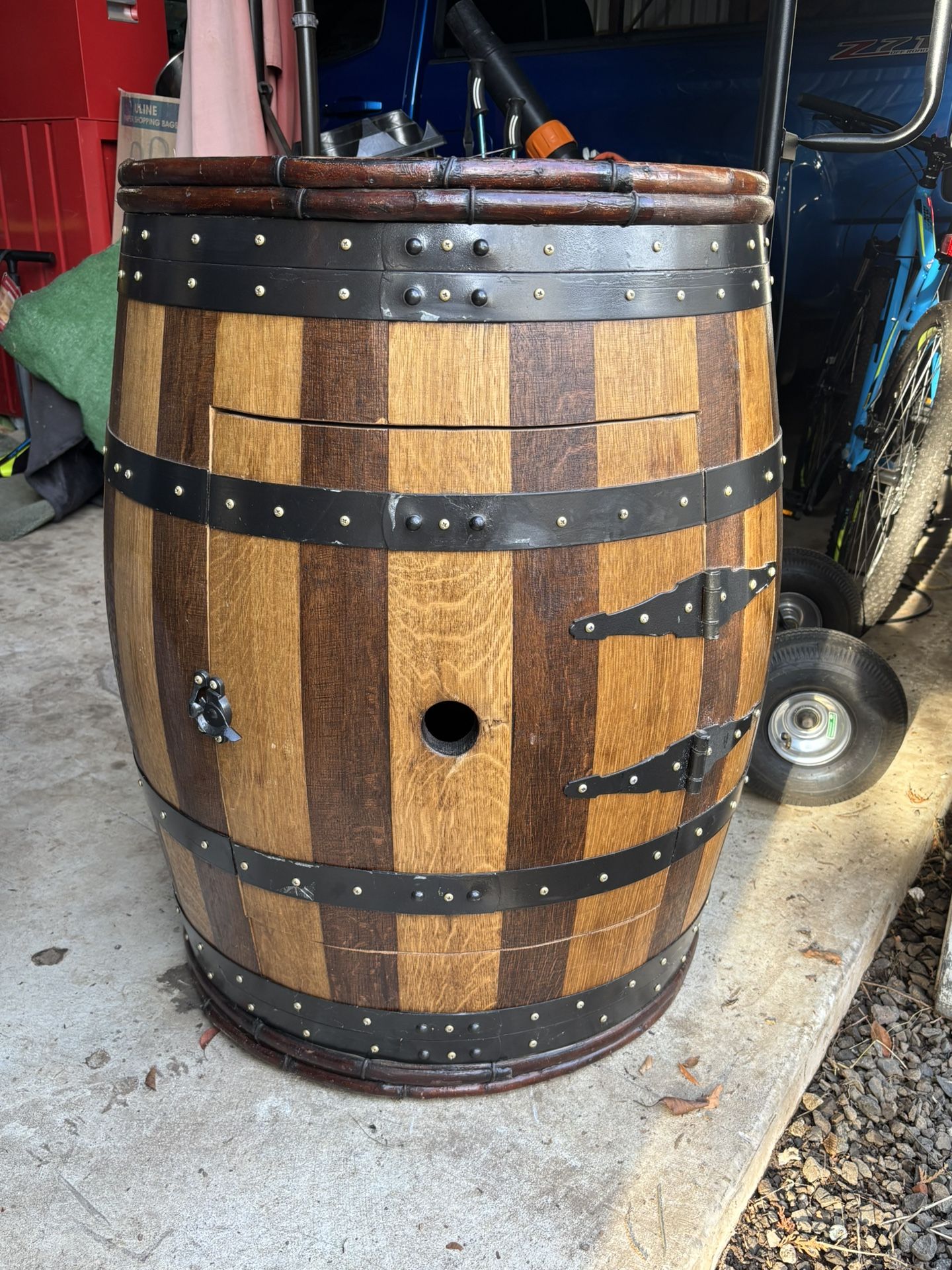 Wine Barrel Storage