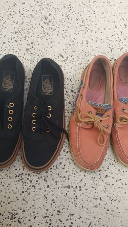 Vans and Sperry topsider
