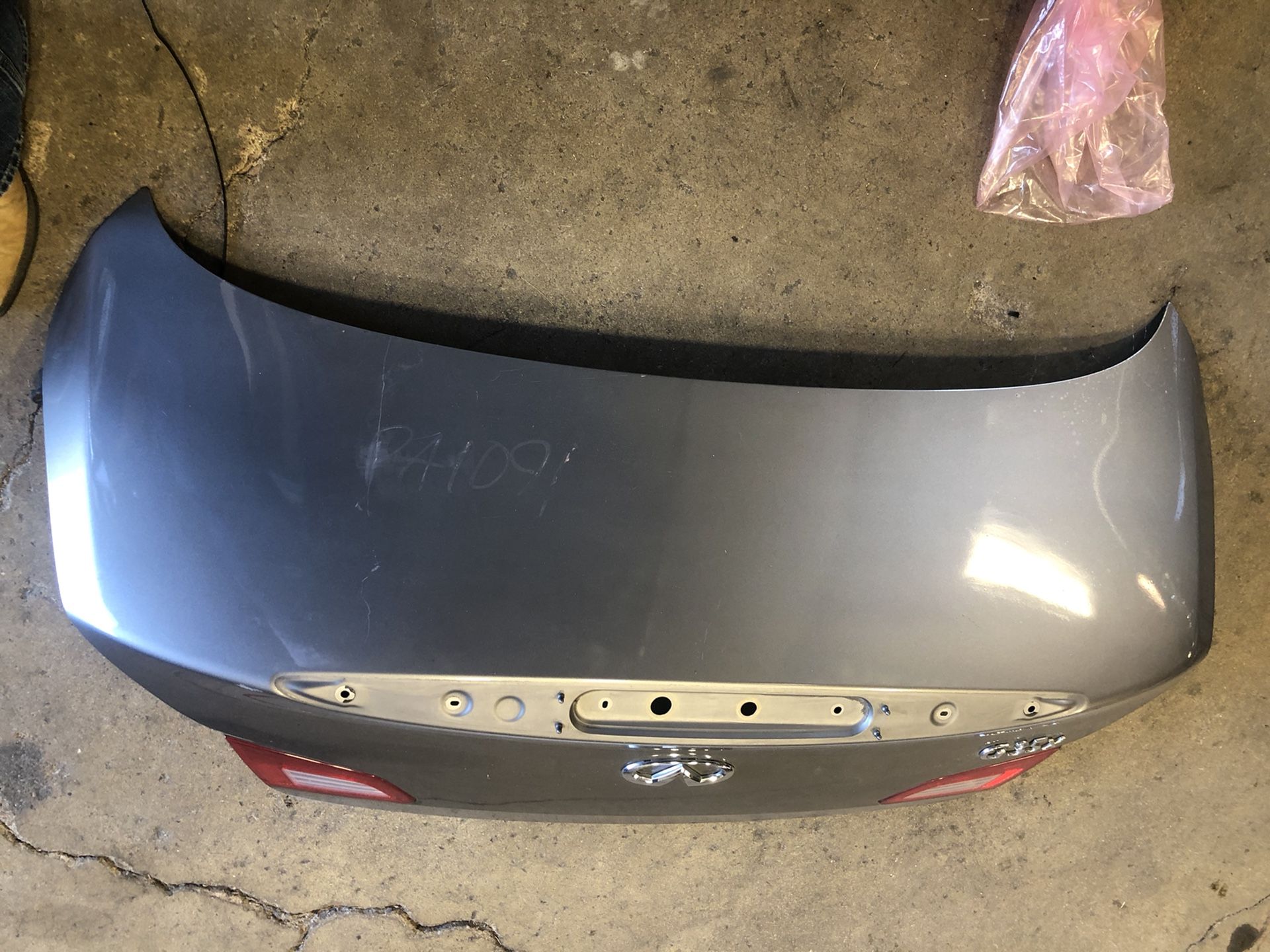 Trunk Lid, For 07 To 12 , Infiniti G-35, 37 Model