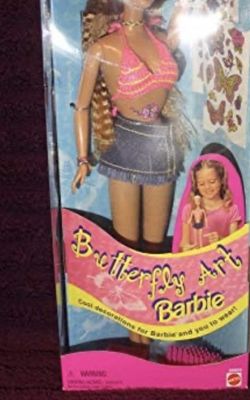 Butterfly Art Barbie