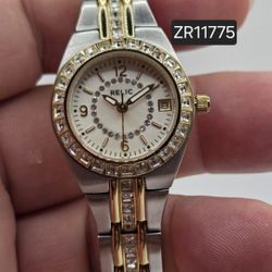 Relic Women's Watch Gold-Silver Tone Very Nice New Battery 🔋😎✅️