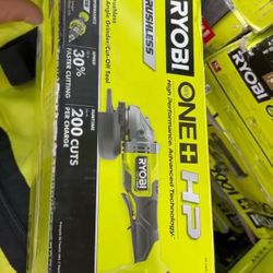 Ryobi 18v Cordless HP Angle Grinder Tool Only 