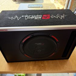 CERWIN VEGA Mobile H6E10SV - HED Series 10" Vented Subwoofer Enclosure