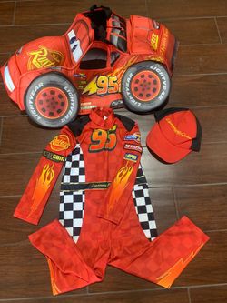 Disney Lightning McQueen Car & Halloween Costume