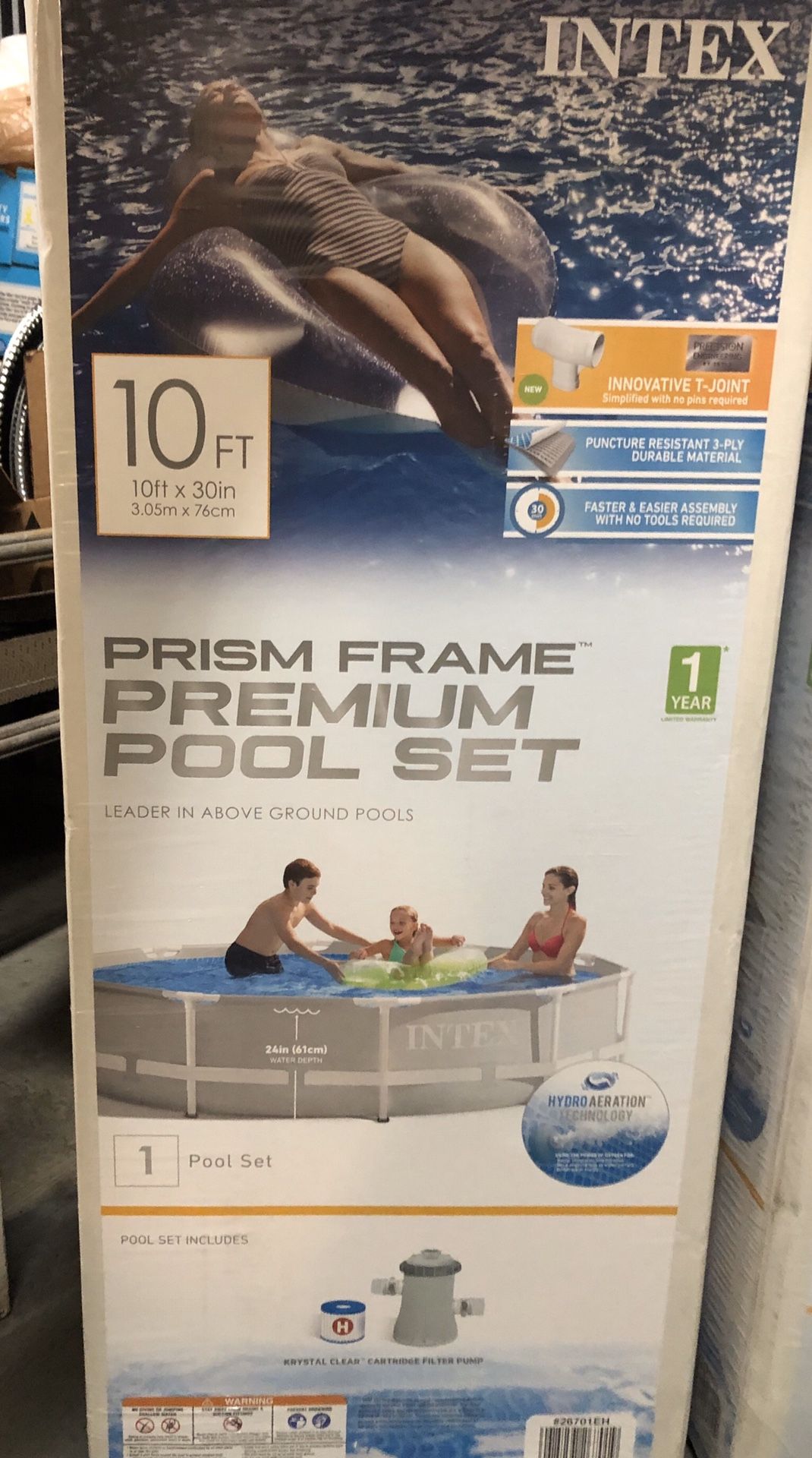 INTEX POOL “NEW” 10X30