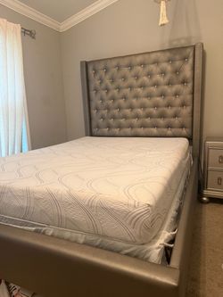 Silver Glam bedroom set- name your price