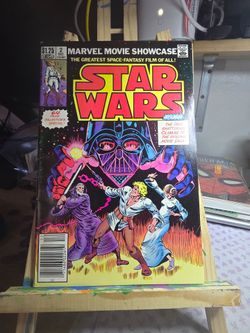 Vintage 1982 marvel Comics Movie showcase Star Wars #2