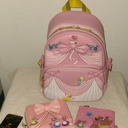 Cinderella 70th Anniversary Pink Dress (USED) Mini Backpack