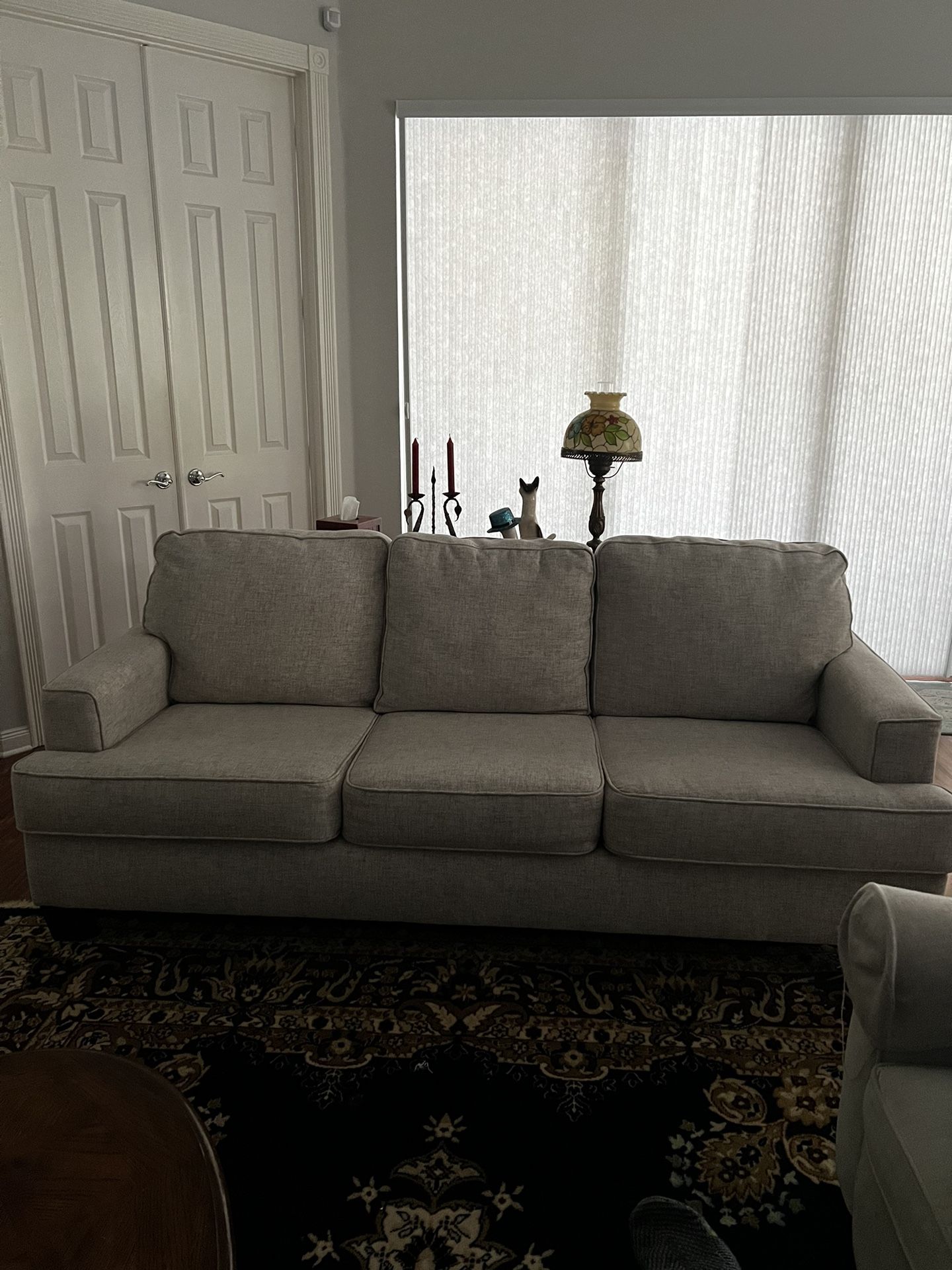 Sofa Beige Fabric 