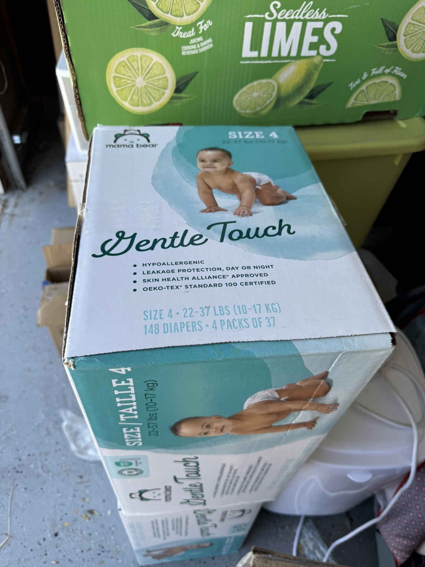 Mama Bear Gentle Touch Diapers in Size 4