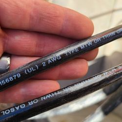 Copper Wire 2AWG and 00AWG