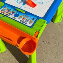 Batteries Not Working.  Pick Up. Can Stand And Become Table.  