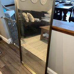 NEW Gold Mirror